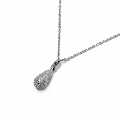 COLLAR ZO13512N PLATEADO Acero Inoxidable E29