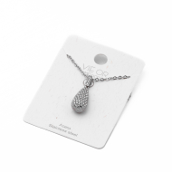 COLLAR ZO13512N PLATEADO Acero Inoxidable E29