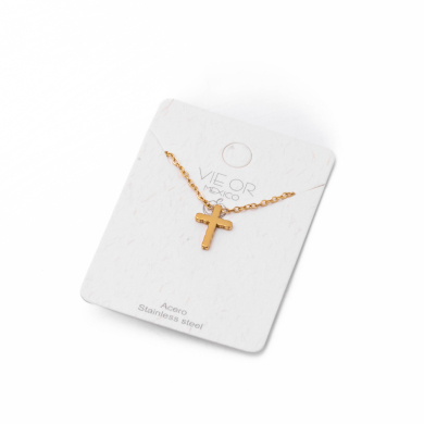 COLLAR ZO14977N DORADO Acero Inoxidable 2D32