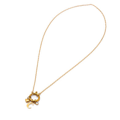 COLLAR COCN INICIAL ZO14056N DORADO C Acero Inoxidable E13