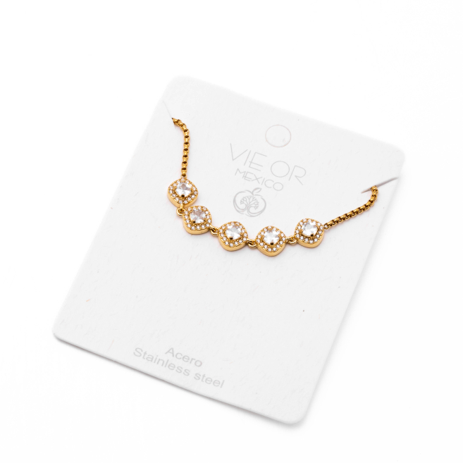 PULSERA ZO13980B DORADO Acero Inoxidable 2C25