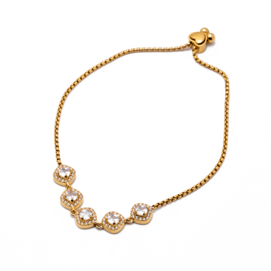 PULSERA ZO13980B DORADO Acero Inoxidable 2C25