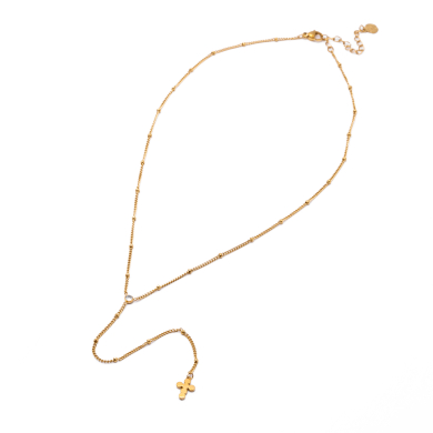 COLLAR ZO14407N250 DORADO Acero Inoxidable E41