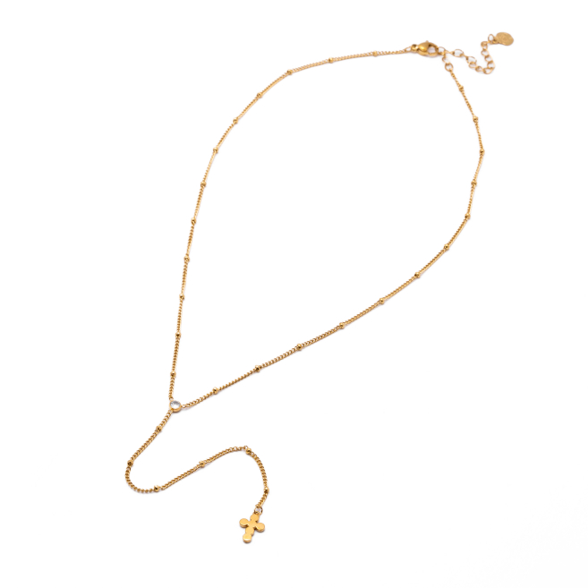 COLLAR ZO14407N250 DORADO Acero Inoxidable E41