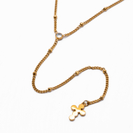 COLLAR ZO14407N250 DORADO Acero Inoxidable E41
