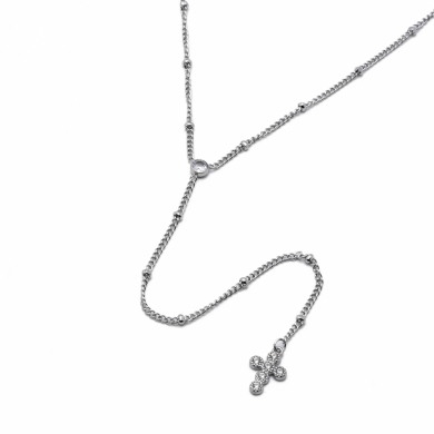 COLLAR ZO14407N250 PLATEADO Acero Inoxidable E41