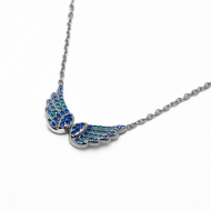 COLLAR ZO15037N PLATEADO Acero Inoxidable 2D31