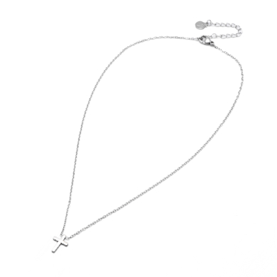 COLLAR ZO14977N PLATEADO Acero Inoxidable 2D32