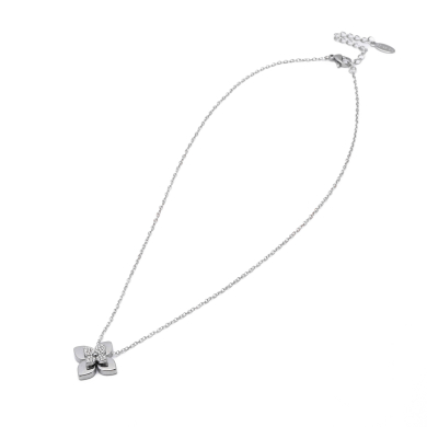 COLLAR ZO13415N PLATEADO Acero Inoxidable 2D31