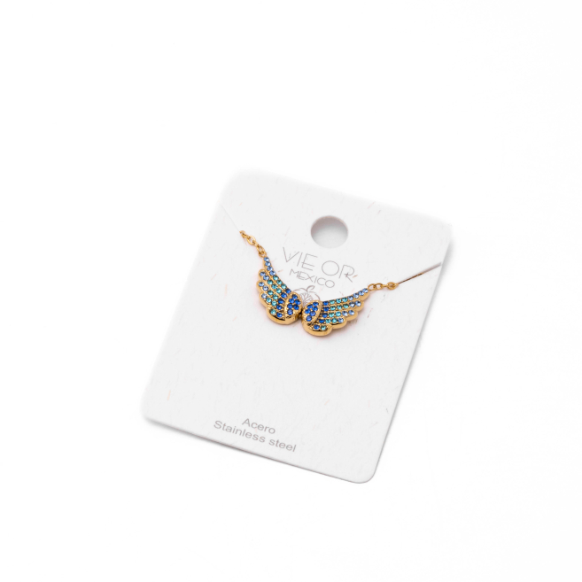 COLLAR ZO15037N DORADO Acero Inoxidable 2D31