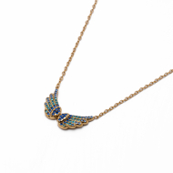 COLLAR ZO15037N DORADO Acero Inoxidable 2D31
