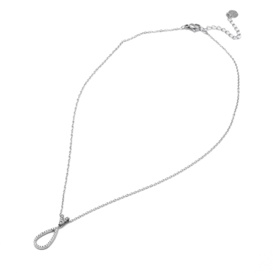 COLLAR ZO11849N PLATEADO Acero Inoxidable 2D21