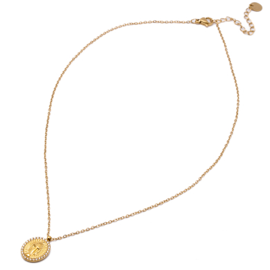 COLLAR ZO15530N DORADO Acero Inoxidable 2D32