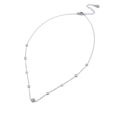 COLLAR ZO11657N PLATEADO Acero Inoxidable 2D44