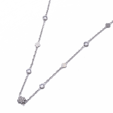 COLLAR ZO11657N PLATEADO Acero Inoxidable 2D44
