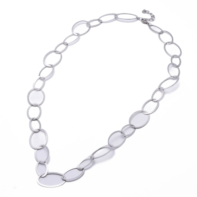 COLLAR ZO15156N PLATEADO Acero Inoxidable 2D59