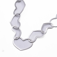 COLLAR ZO15155N PLATEADO Acero Inoxidable 2D59