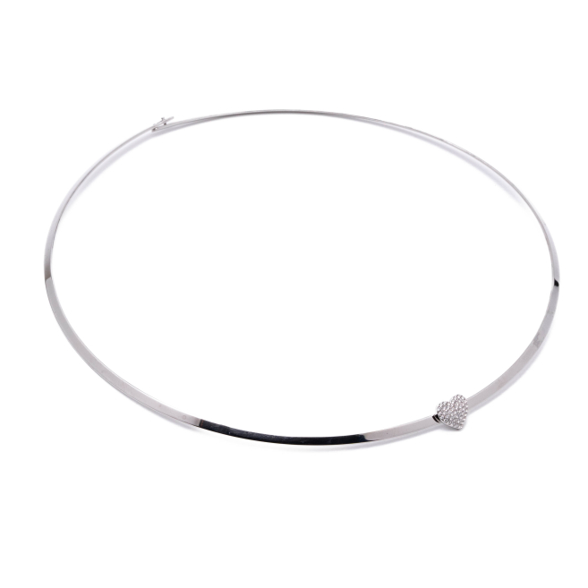 COLLAR ZO15504N PLATEADO Acero Inoxidable E39