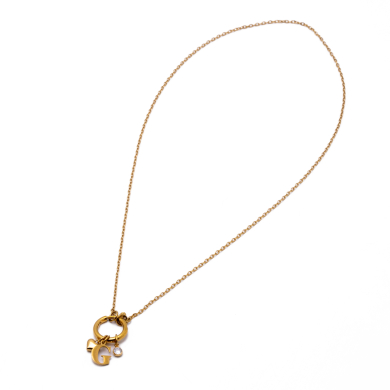 COLLAR COCN INICIAL ZO14056N DORADO G Acero Inoxidable E13