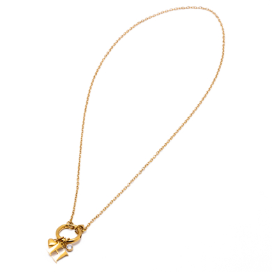 COLLAR COCN INICIAL ZO14056N DORADO H Acero Inoxidable E13