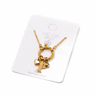 COLLAR COCN INICIAL ZO14056N DORADO P Acero Inoxidable E13