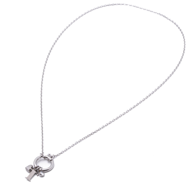 COLLAR COCN INICIAL ZO14056N PLATEADO T Acero Inoxidable E13