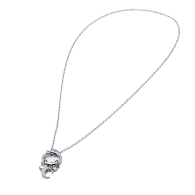 COLLAR COCN INICIAL ZO14056N PLATEADO C Acero Inoxidable E13