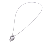 COLLAR COCN INICIAL ZO14056N PLATEADO C Acero Inoxidable E13