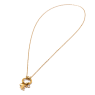 COLLAR COCN INICIAL ZO14056N DORADO E Acero Inoxidable E13 E13
