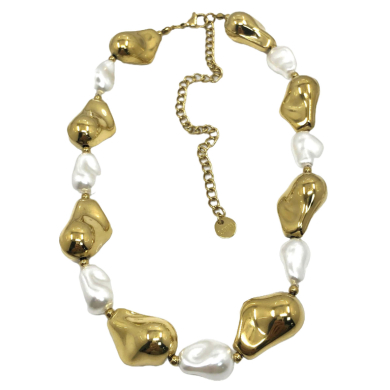 COLLAR ZO15258N DORADO Acero Inoxidable E35