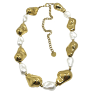 COLLAR ZO15258N DORADO Acero Inoxidable E35