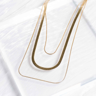 COLLAR ACERO ZO11612N Dorado -2D37 2D37 2D37