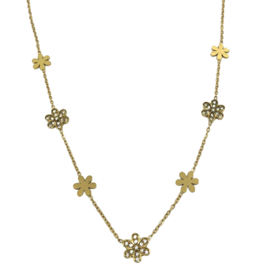 COLLAR ZO15534N DORADO Acero Inoxidable 2D34