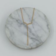 COLLAR ZO11450N DORADO Acero Inoxidable E27
