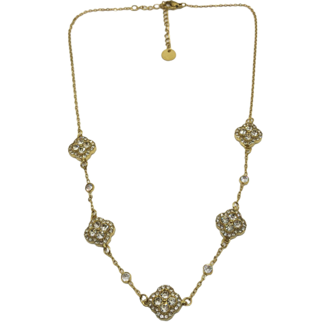 COLLAR ZO15443N PLATEADO Acero Inoxidable E45