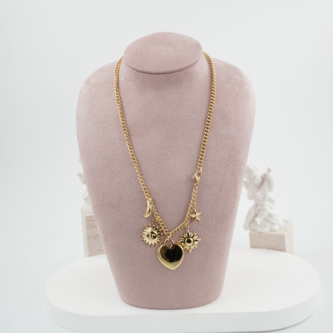 COLLAR ZO10353N300 DORADO Acero Inoxidable E26