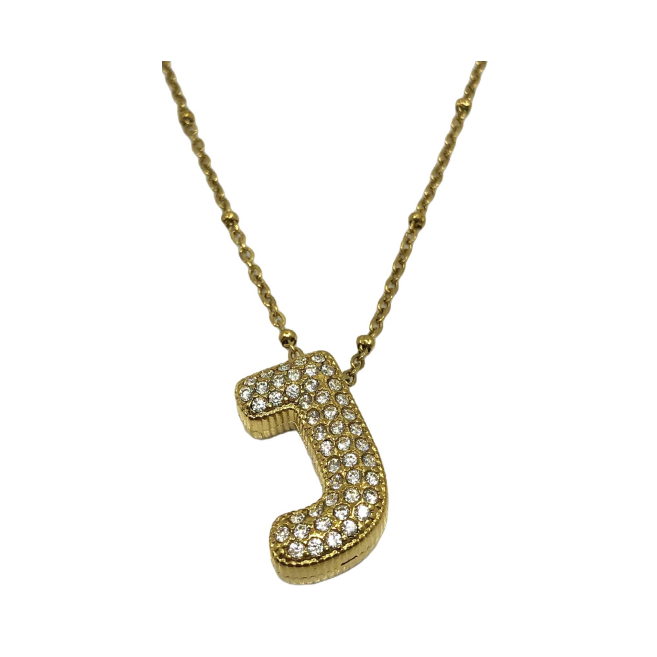 COLLAR ZO15659N V PLATEADO Acero Inoxidable E52E51