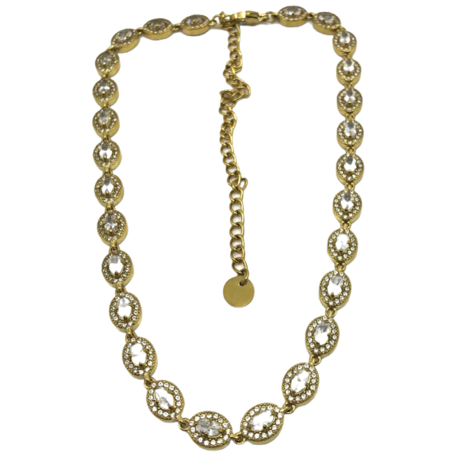 COLLAR ZO13829N DORADO Acero Inoxidable E42