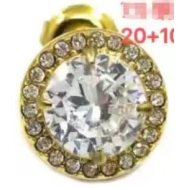 COLLAR ZO15796N VERDE DORADO Acero Inoxidable E110