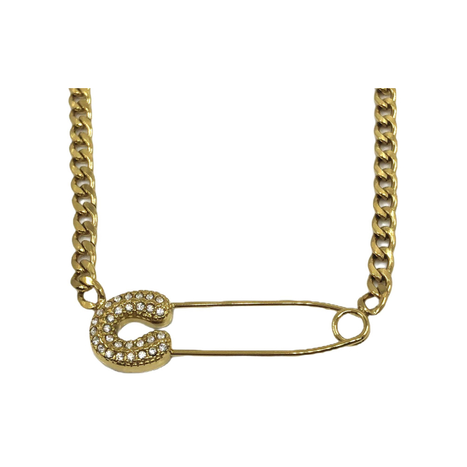 COLLAR ZO15474N DORADO Acero Inoxidable 2D29