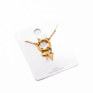 COLLAR COCN INICIAL ZO14056N DORADO N Acero Inoxidable E13