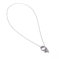 COLLAR COCN INICIAL ZO14056N PLATEADO N Acero Inoxidable E13