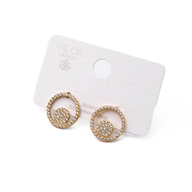 ARETES ZO14836E DORADO Acero Inoxidable F44