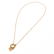 COLLAR COCN INICIAL ZO14056N DORADO Z Acero Inoxidable E13