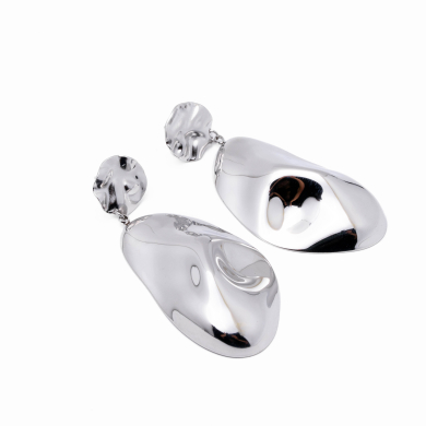 ARETES ZO13624E PLATEADO Acero Inoxidable G58
