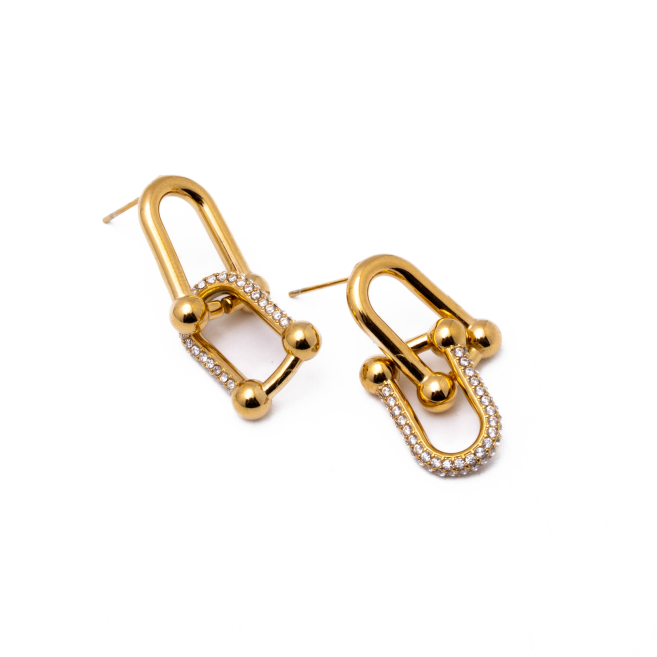 ARETES ZO13162E DORADO Acero Inoxidable F43