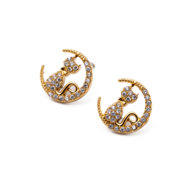 ARETES ZO14828E DORADO Acero Inoxidable F52
