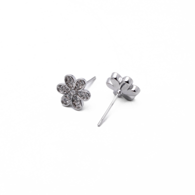 ARETES ZO14813E PLATEADO Acero Inoxidable G24