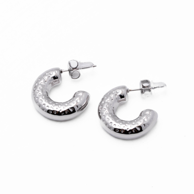 ARETES ZO14488E/20*16MM PLATEADO Acero Inoxidable F26