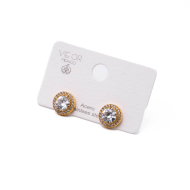 ARETES ZO14855E DORADO Acero Inoxidable G31